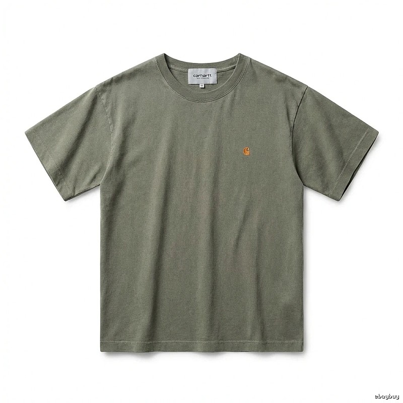 Carhartt basic retro style olive green T-shirt