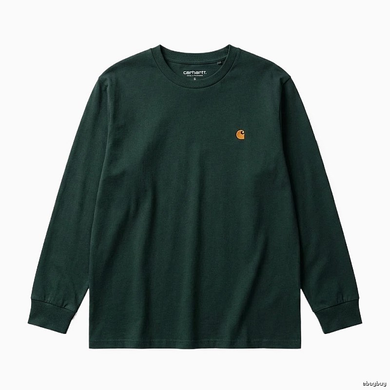 Carhartt basic simple dark green sweatshirt