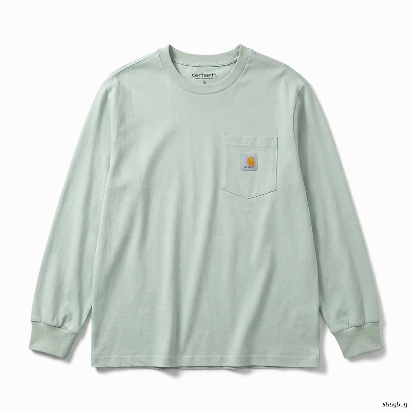 Carhartt basic simple style light green sweatshirt