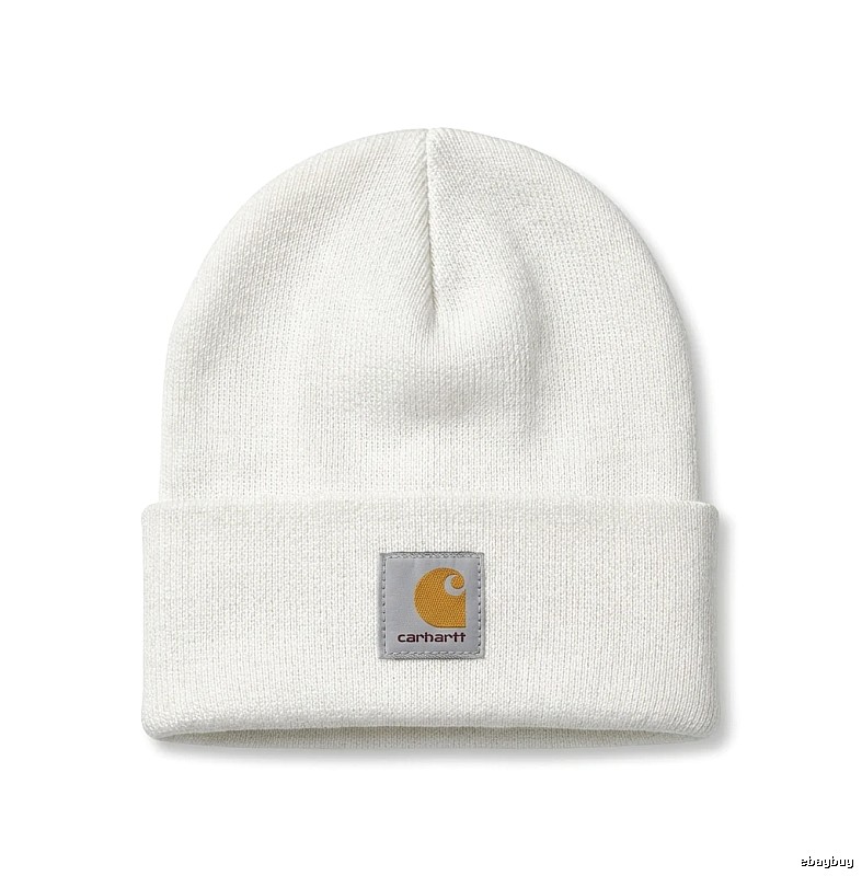 Carhartt classic simple style white hat