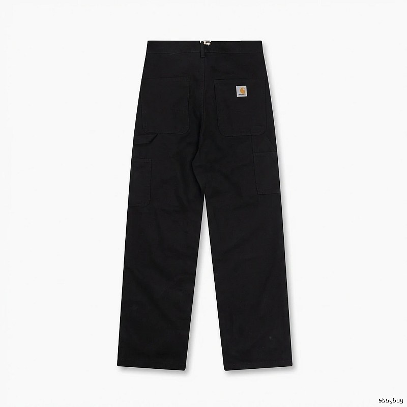 Carhartt workwear style black long trousers