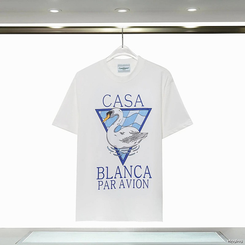 Casablanca Printed Fashionable White T-shirt