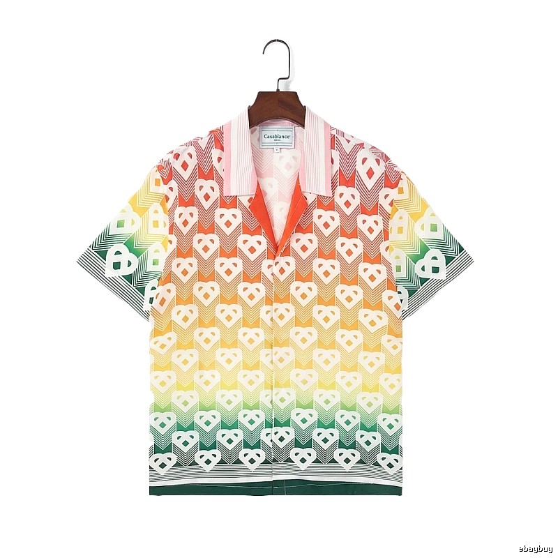 Casablanca Rainbow Gradient Style Shirt