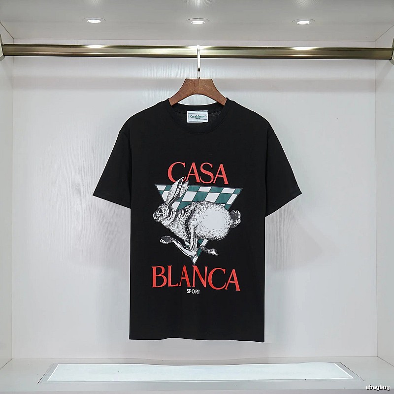 Casablanca sporty black T-shirt