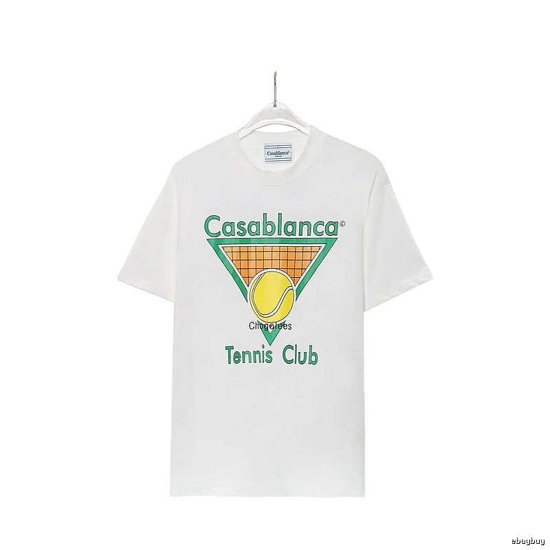 Casablanca Tennis Style White T-shirt