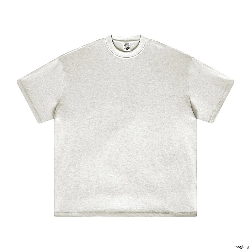 Casual Plain white T-shirt Minimal White Short for Streetwear Looks