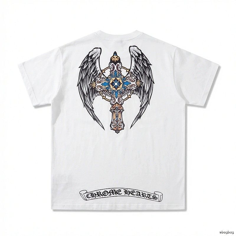 Chrome Hearts Angel Cross White T-shirt