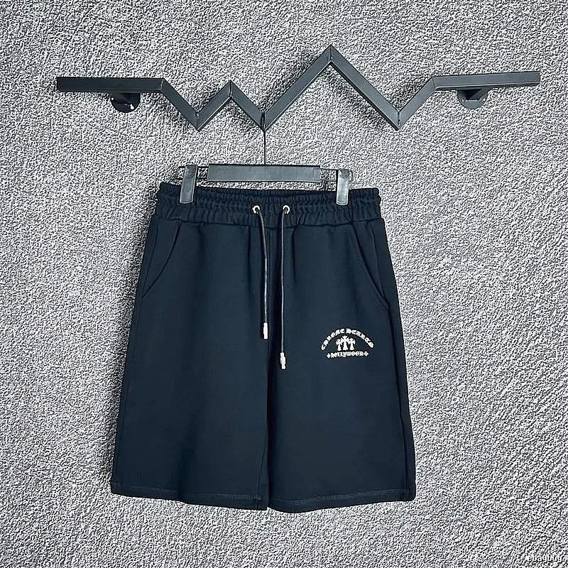 Chrome Hearts casual style black shorts