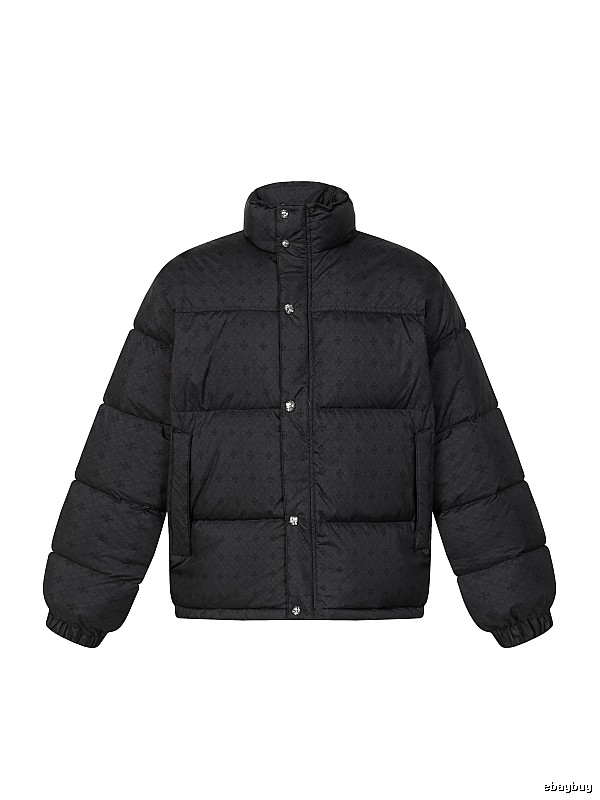 Chrome Hearts classic black down jacket