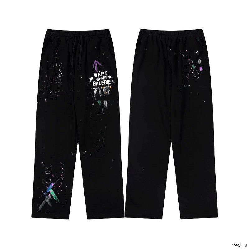 Chrome Hearts Compact Graphic sweatpants Black Printed Graphics for Smart Casual Looks
