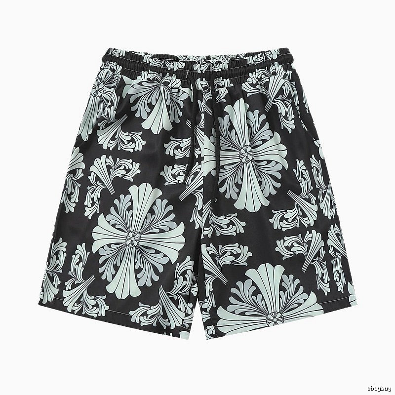 Chrome Hearts Cross Flower Trendy Brand Shorts