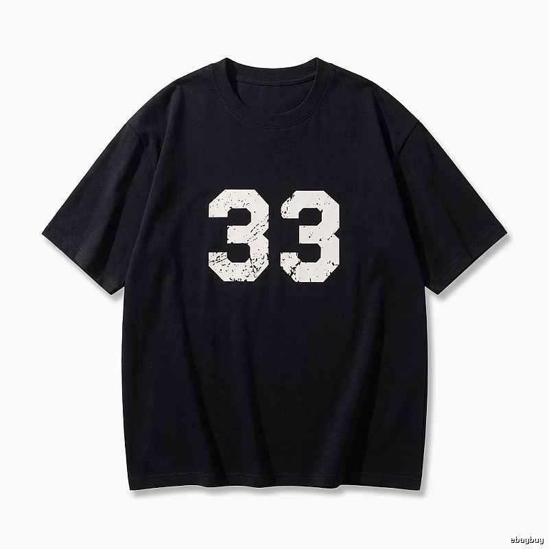 Chrome Hearts No. 33 Retro Black T-shirt