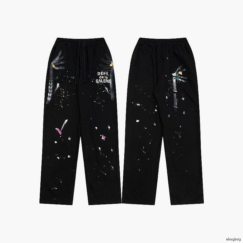 Chrome Hearts Relaxed Graphic sweatpants Black Printed Graphics with Designer-Inspired Detail