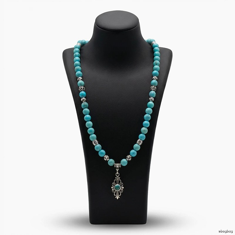 Chrome Hearts Turquoise Vintage Necklace