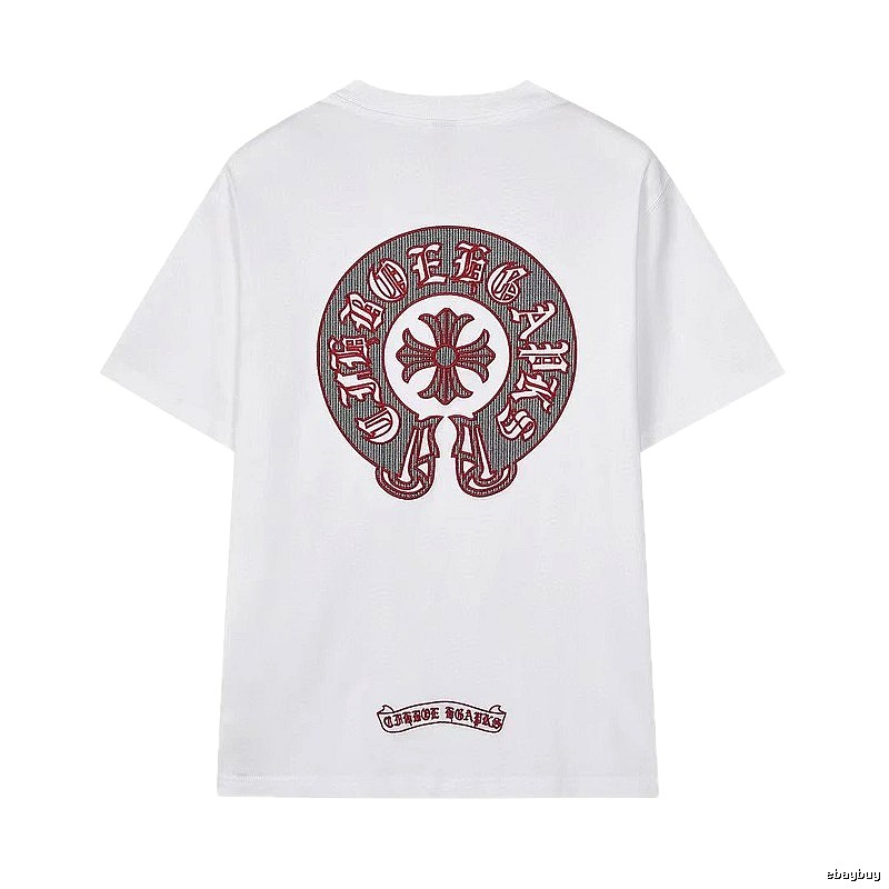 Chrome Hearts Vintage Embroidered Horseshoe White T-Shirt
