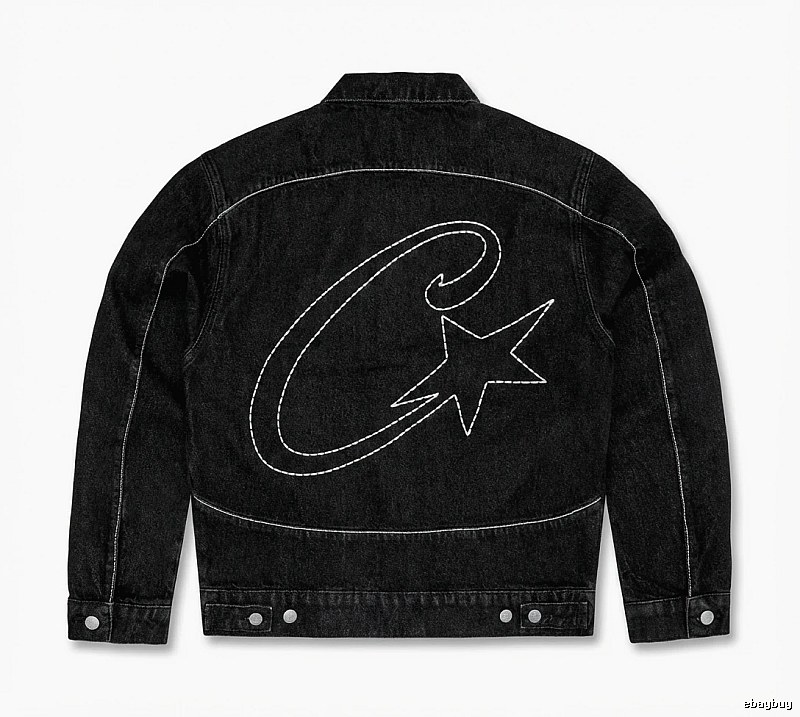 Corteiz black denim jacket