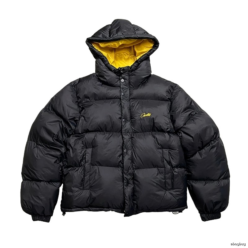 Corteiz Black Trendy and Cool Down Jacket