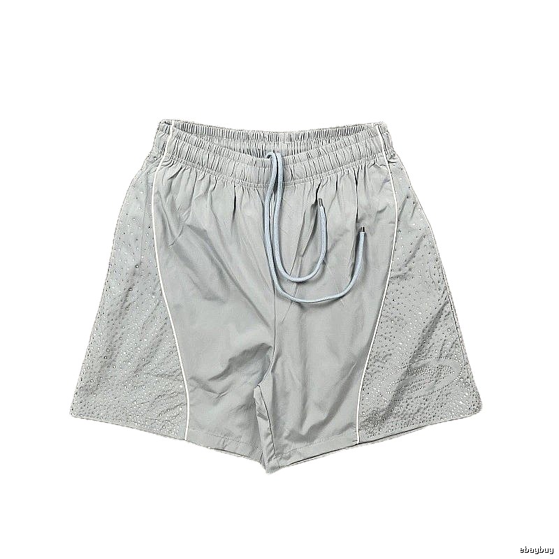 Corteiz Breathable Street Style Grey Sports Shorts