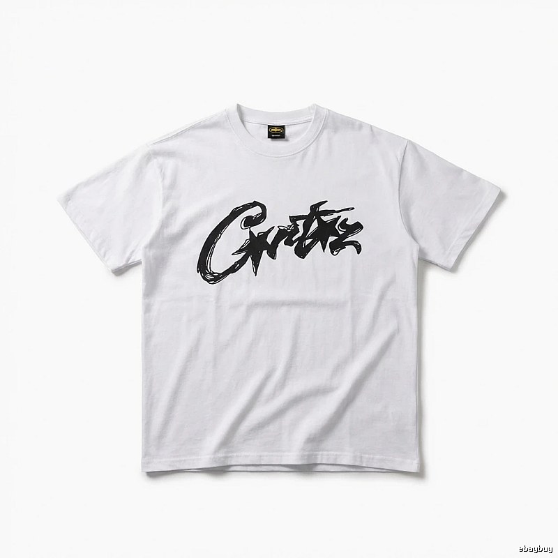 Corteiz Graffiti Style White T-shirt