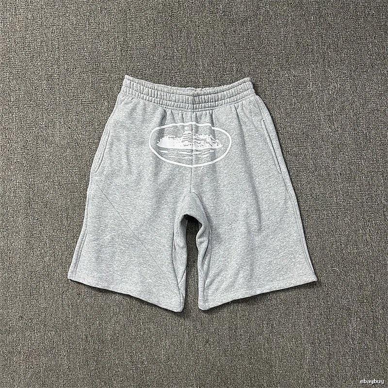 Corteiz grey trendy brand shorts