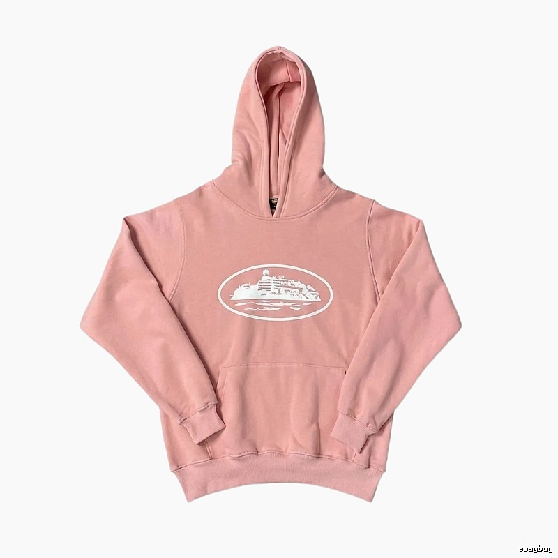 Corteiz Pink Minimalist Hoodie