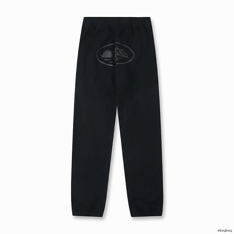Corteiz Printed Casual Black Pants