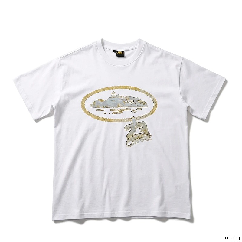 Corteiz Printed Trendy White T-shirt