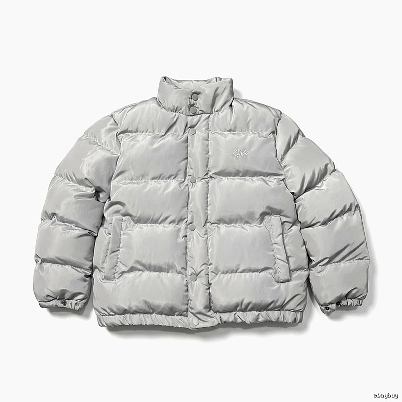 Corteiz Silver-Gray Trendy and Cool Down Jacket