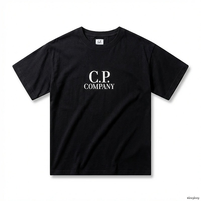 C.P. COMPANY Simple Style Black T-shirt