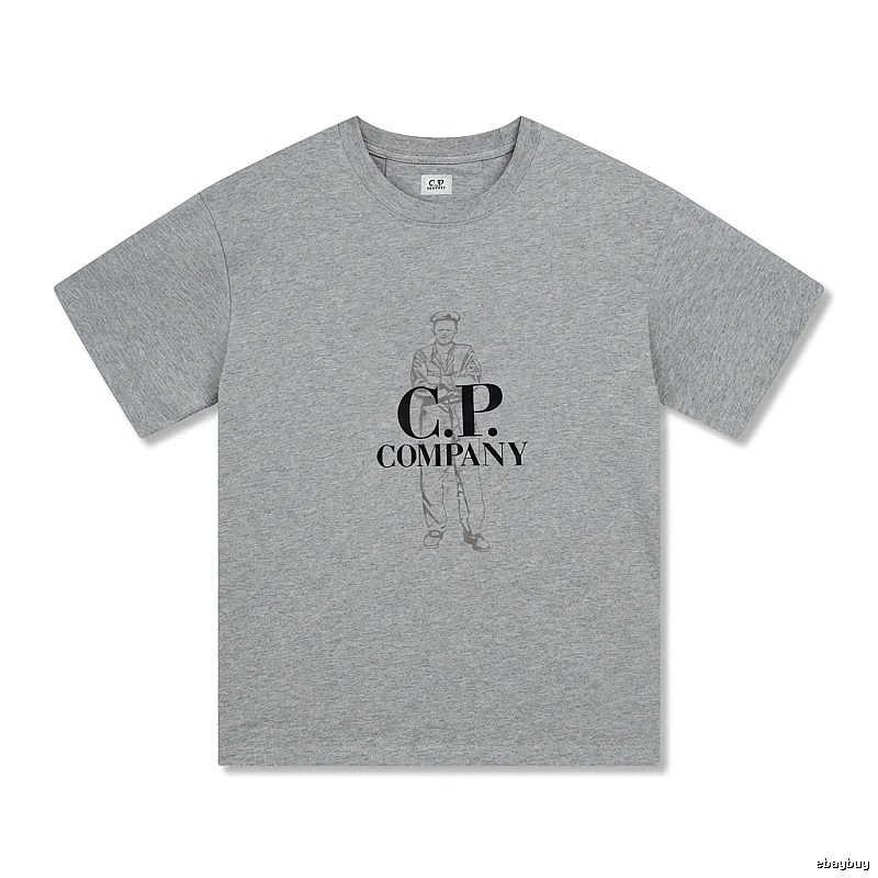 C.P. Retro Style Gray T-shirt