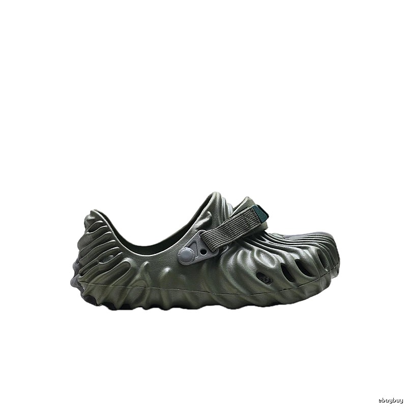 Crocs Pleated Trendy Green Shoes