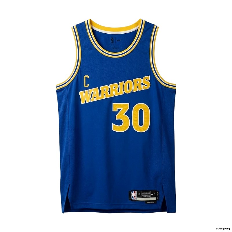 Curry's Warriors blue jersey