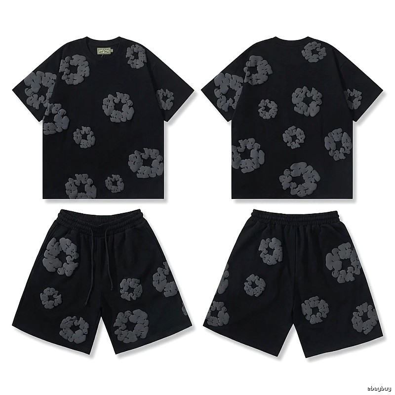 DENIM TEARS Printed Casual Black Suit
