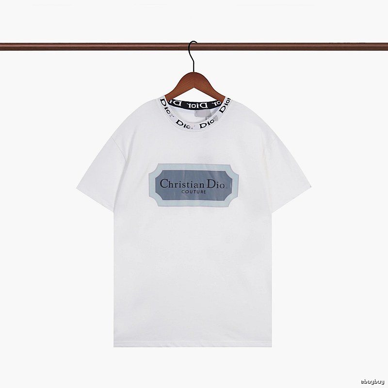 Dior Couture Minimalist Style White Short-sleeve T-shirt