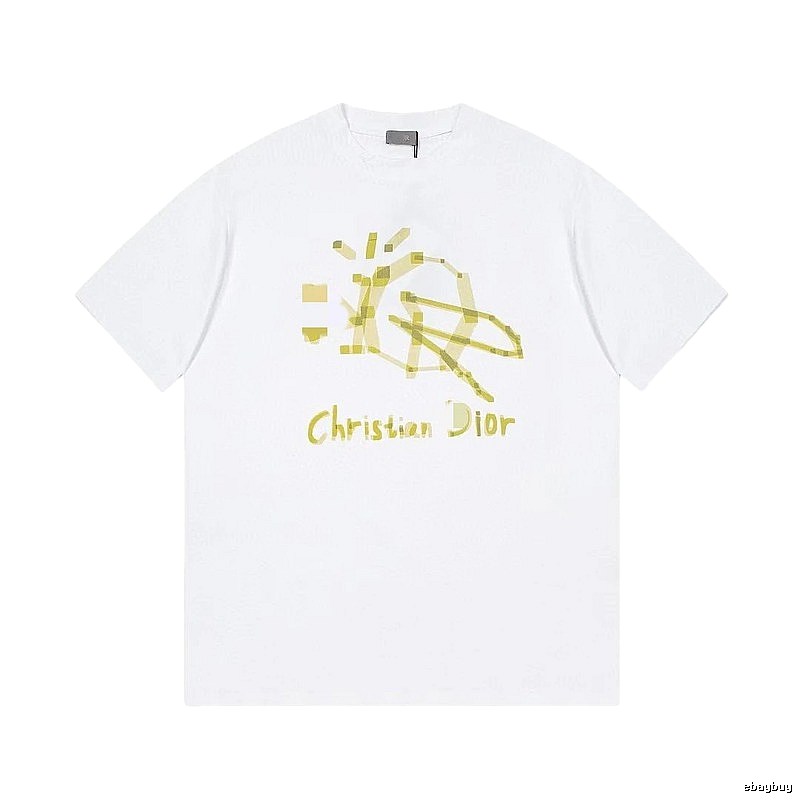 Dior Graffiti Street Style White T-Shirt