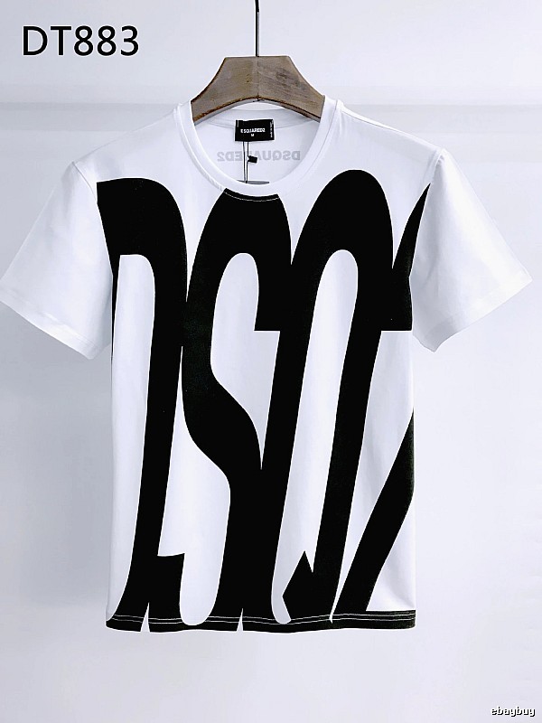 DSQUARED2 Large Letter Street Style White T-Shirt