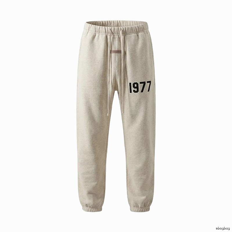 ESSENTIALS 1977 Minimalist Style Light Gray Pants