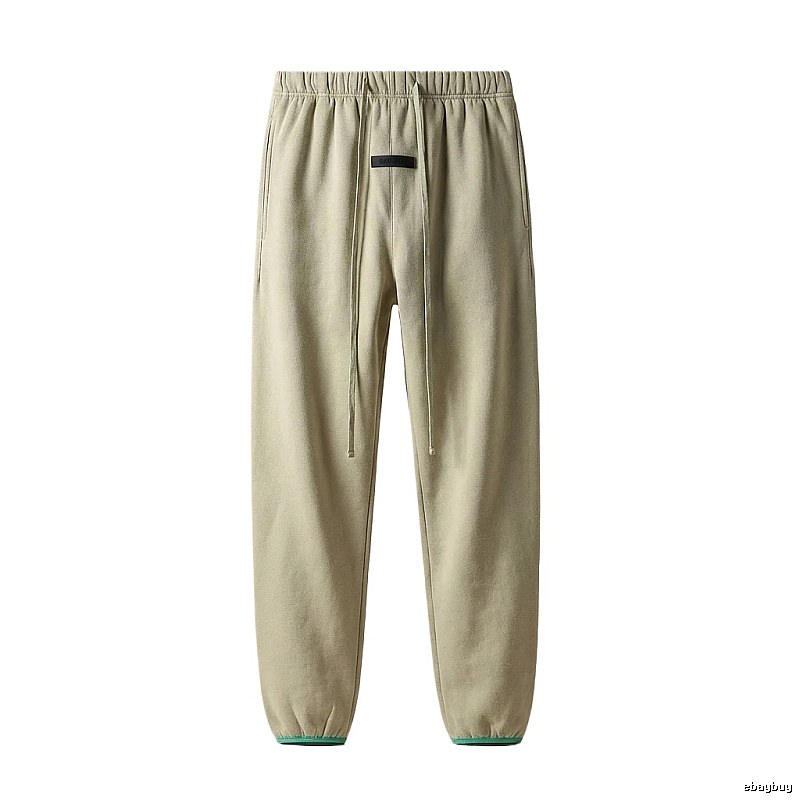 ESSENTIALS Basic Casual Khaki Pants