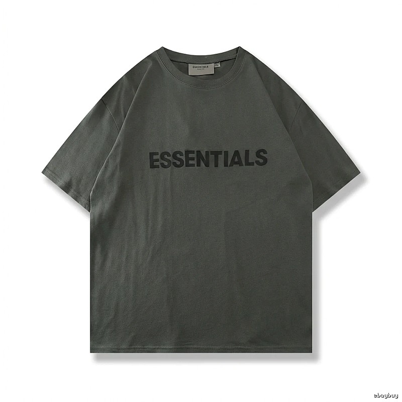 ESSENTIALS Basic Dark Grey T-shirt