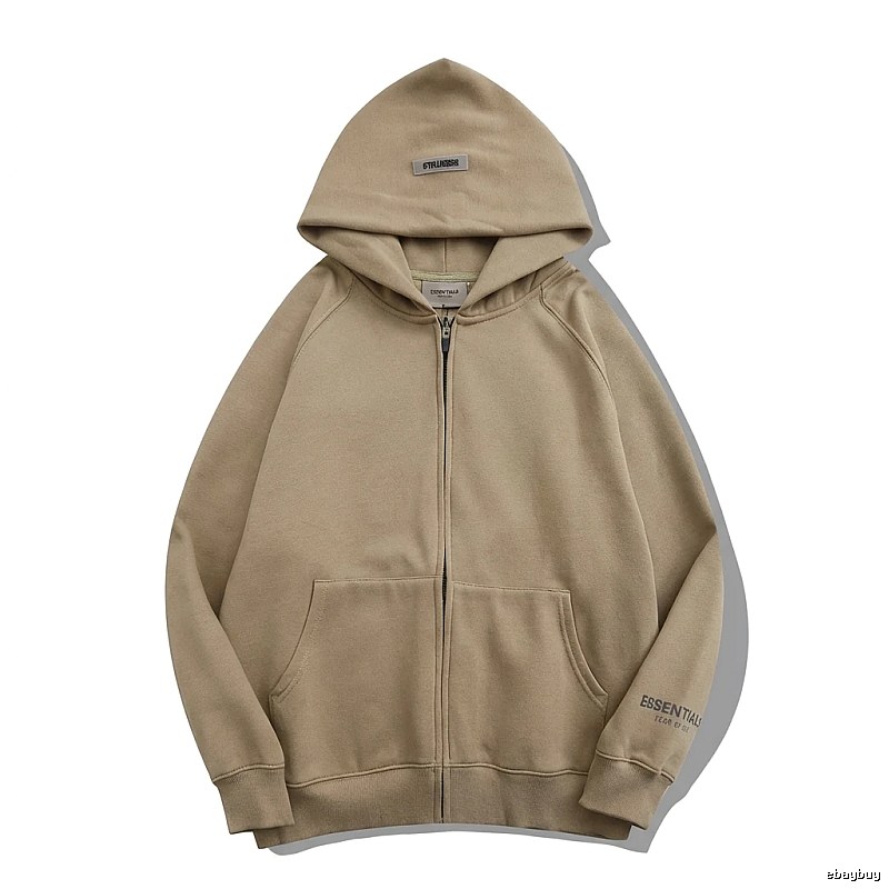 ESSENTIALS Basic Khaki Sweatshirt