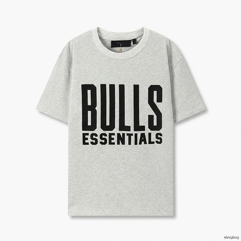 ESSENTIALS Bulls Style Grey T-shirt
