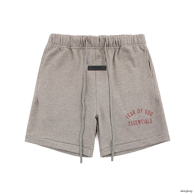 ESSENTIALS casual style grey shorts