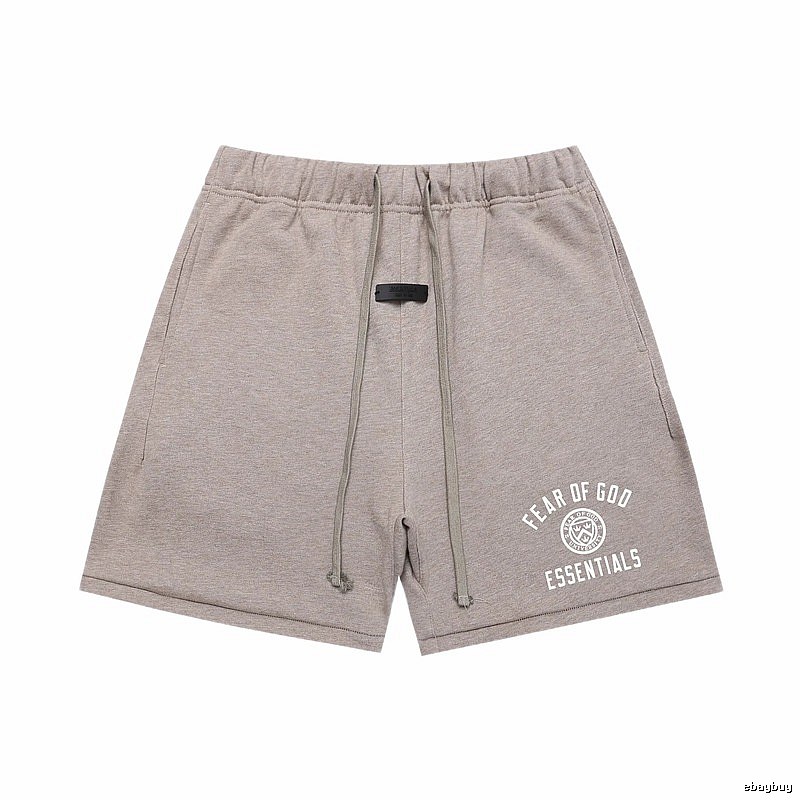 ESSENTIALS casual style light gray shorts