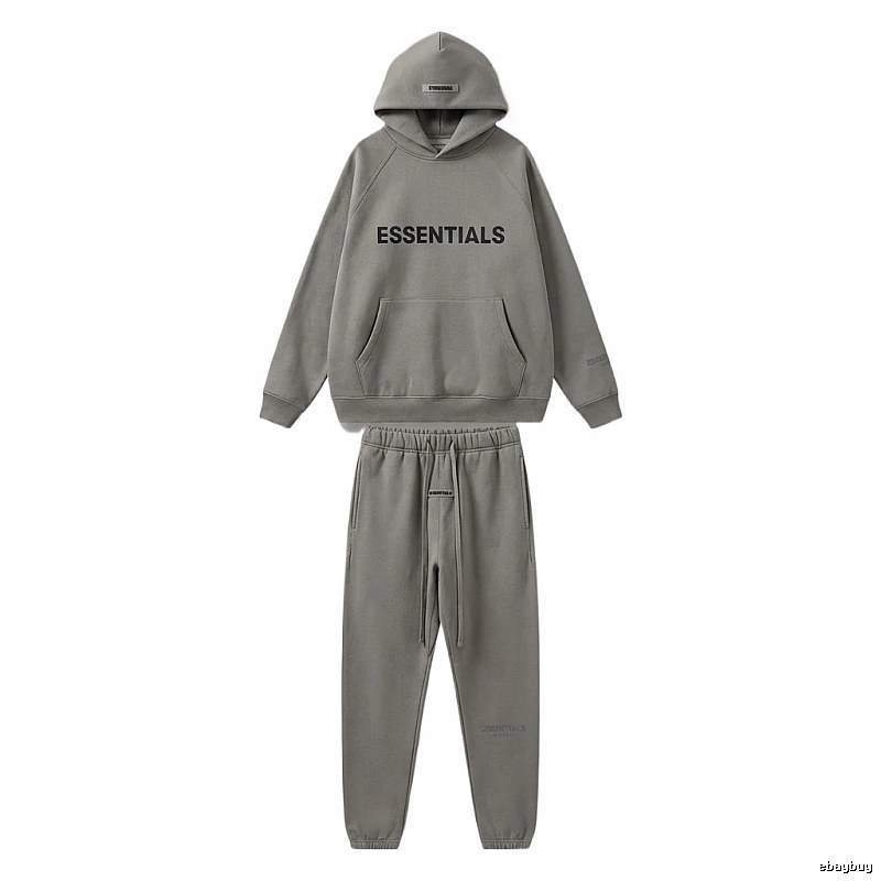 ESSENTIALS grey casual suit