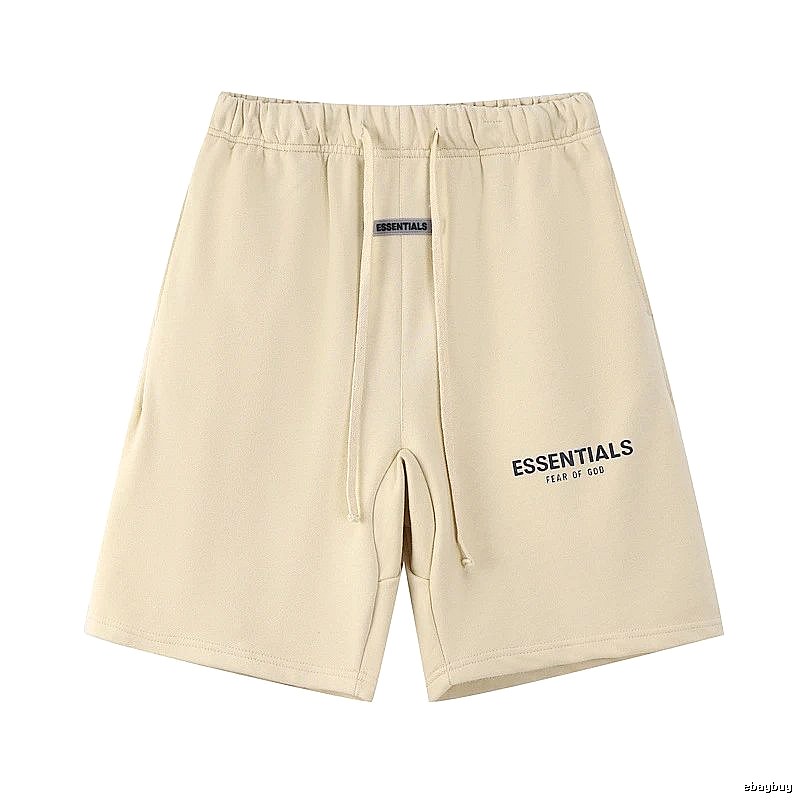 ESSENTIALS minimalist style beige shorts