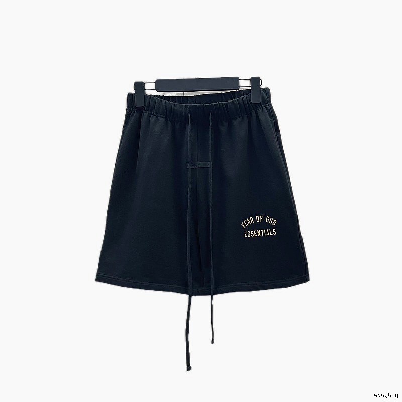 ESSENTIALS minimalist style black shorts