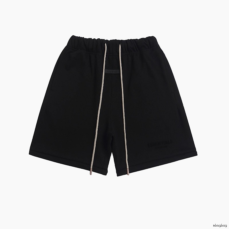 ESSENTIALS minimalist style black shorts