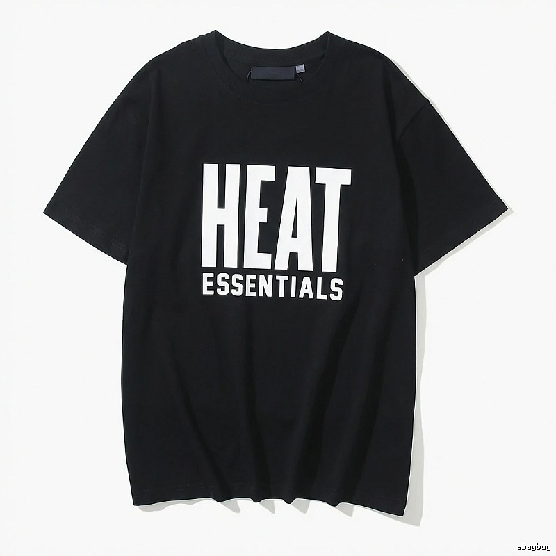 ESSENTIALS minimalist style black T-shirt