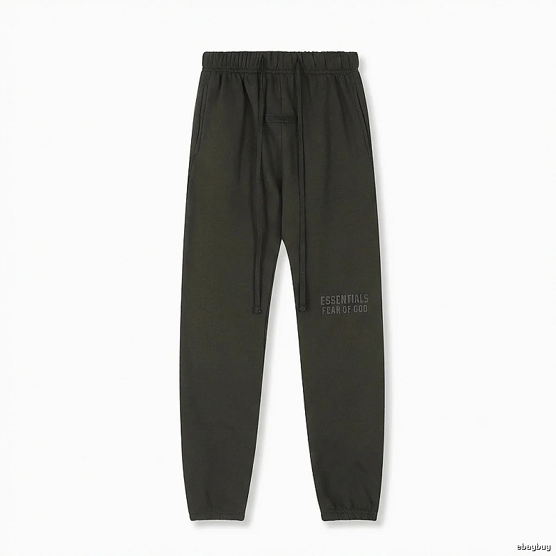 ESSENTIALS minimalist style dark gray sweatpants