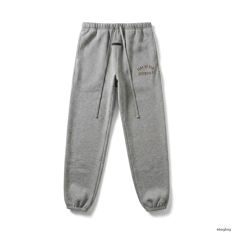 ESSENTIALS minimalist style grey sweatpants